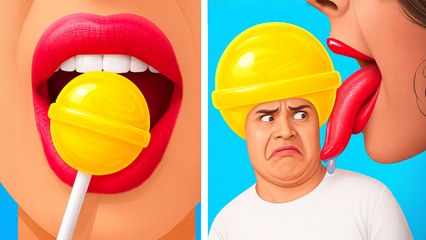 😂 Moi vs La Nourriture Coincée dans Mes Dents ! 🍔 Quand la Nourriture Devient Humaine !