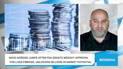 Novo Nordisk Jumps After FDA Grants Wegovy Approval For Liver Fibrosis, Unlocking Billions In Market Potential
