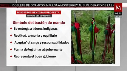 Así será la toma de protesta de los nuevos ministros este 1 de septiembre