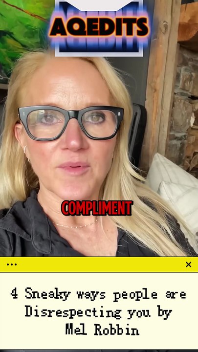 4 Sneaky ways people areDisrespecting you by Mel
