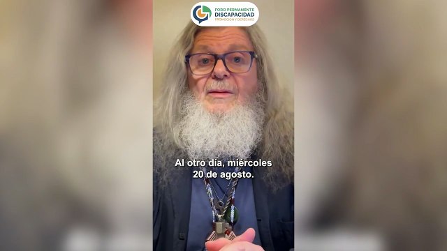 Gustavo Santaolalla | Foro permanente discapacidad