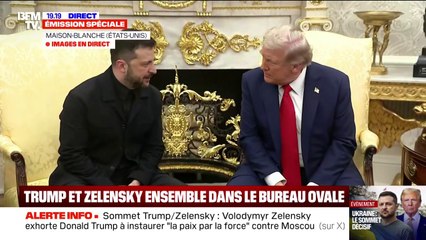Sommet avec Donald Trump: Volodymyr Zelensky salue les "efforts" du président américain pour mettre fin à la guerre en Ukraine