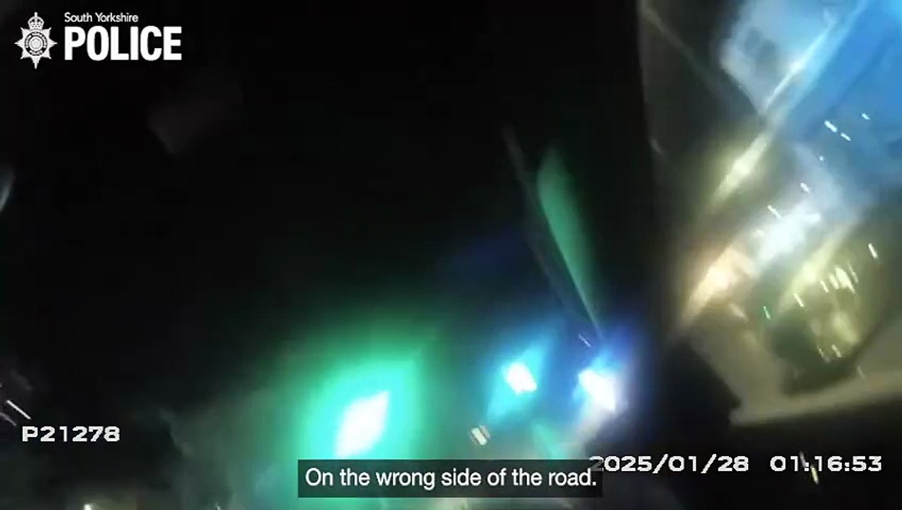 Video shows wanted burglar arrested after dramatic South Yorkshire Police pursuit