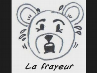 ourson et expressions du visage