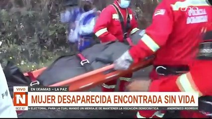 MUJER DESAPARECIDA ENCONTRADA SIN VIDA