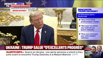 Guerre en Ukraine: "Ce n'est pas la fin du soutien américain", déclare Donald Trump