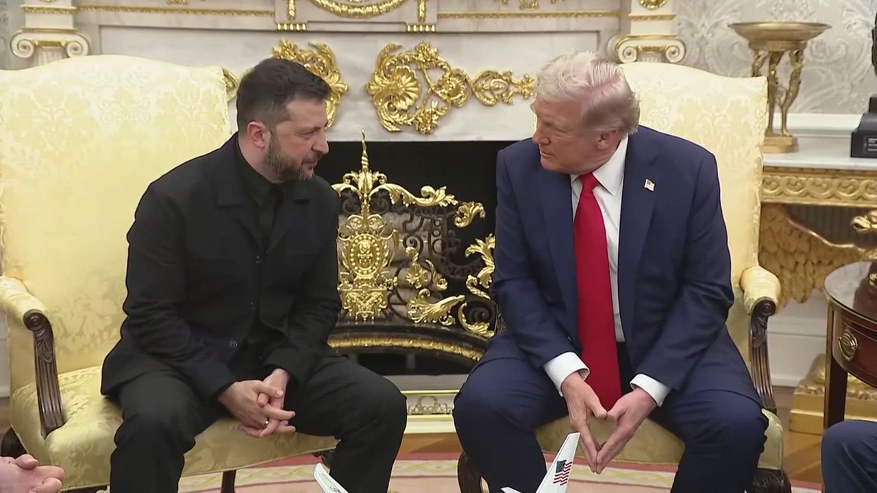 Zelensky Jokes with Trump Over Wife’s Letter to Melania