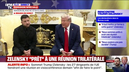 Sommet avec Donald Trump: "La guerre va se terminer", affirme le président américain