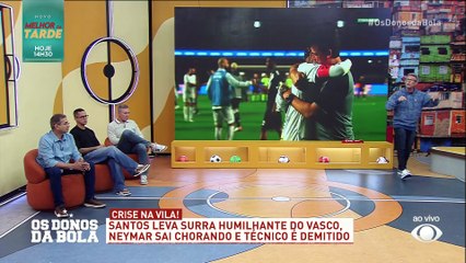 Neto questiona liderança de Neymar no Santos
