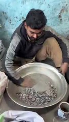 Metal and Silver Picking and recycling from stones