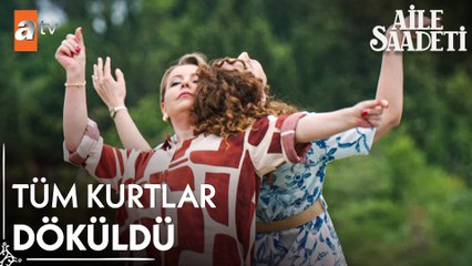 Tülay ve Öykü'den düşman çatlatan erik dalı performansı 💃 - Aile Saadeti 10. Bölüm