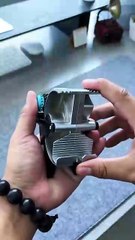 Support a metal portable phone that can generate electricity.🎬✨❤️ ⏰