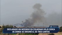 Declarado un incendio en Colmenar Viejo cerca de donde se originó el de Tres Cantos