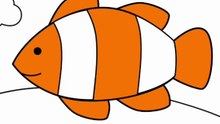 COLORING CLOWN FISH