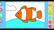 COLORING CLOWN FISH