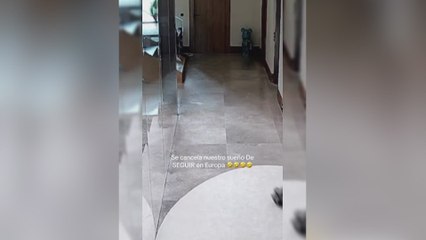 La graciosa caida de Valverde al chutar con su hijo en su casa que 'preocupa' al Real Madrid