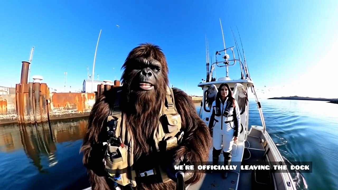 Bigfoot Sasquatch VLOG 6 - Underwater Octopus Hunt and Cook Survival with angel