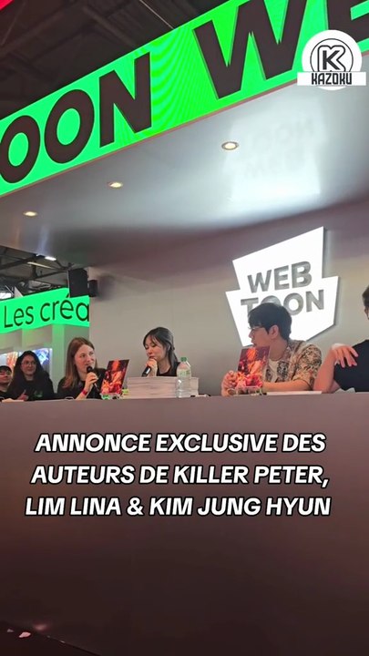 Annonce Killer Peter à Japan Expo