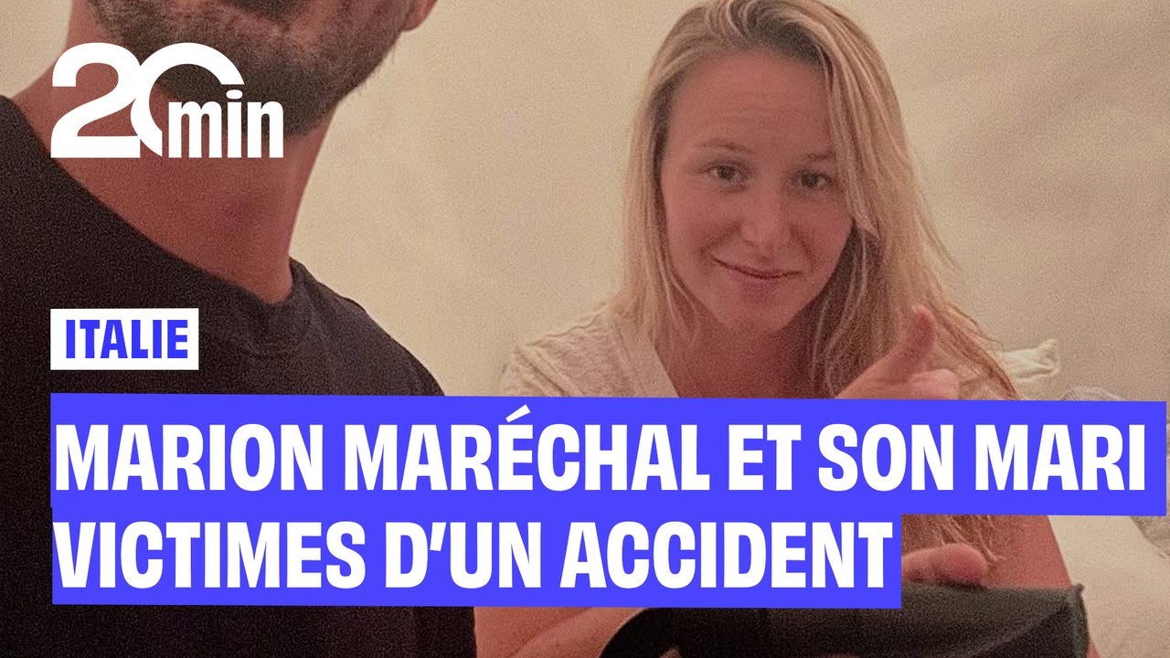 Marion Maréchal et son mari victimes d'un accident de voiture en Italie