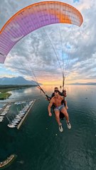 Sauter de puis un parapentes ✅