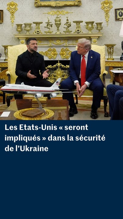 Donald Trump : les Etats-Unis « seront impliqués » dans la sécurité de l’Ukraine