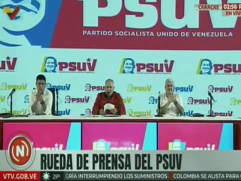 Sec. Gral. del PSUV Diosdado Cabello: Todo lo que esté al Oeste del Río Esequibo es de Venezuela