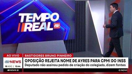 Oposição rejeita relator da CPI do INSS, Ricardo Ayres | TEMPO REAL