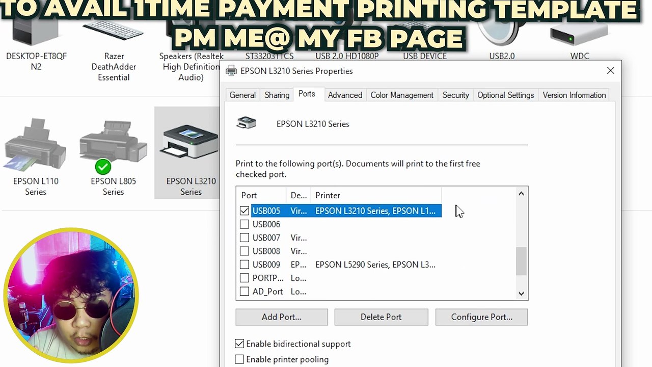 MULTIPLE PRINTER SA IISANG COMPUTER PEDE BA ? | SAME MODEL OR KAHIT HINDI SAME DUPLICATE BORDERLESS