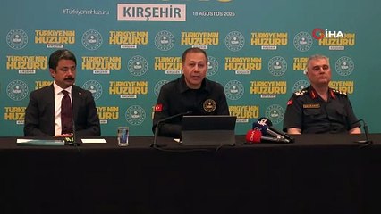 İçişleri Bakanı Yerlikaya: "Huzur ve güven ortamının sürdürülebilirliği için mücadeleye kesintisiz devam edilecek"