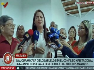 Monagas | Inauguran casa de los abuelos en el Complejo Habitacional La Gran Victoria