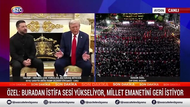 Özgür Özel Özlem Çerçioğlu'na Ateş Püskürdü: 'Siyasi Kapkaç Olayıdır Bu!'