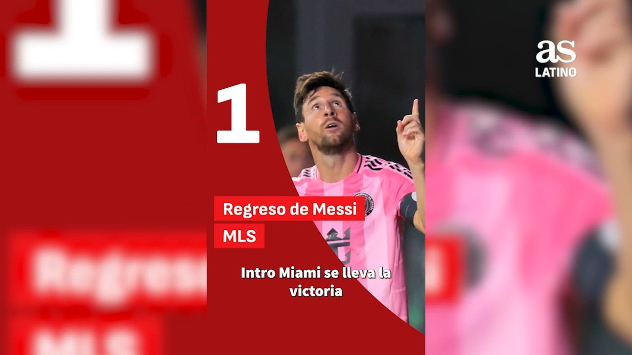Del regreso de Messi a la presentación del álbum de Taylor Swift, revive las noticias más importantes del fin de semana