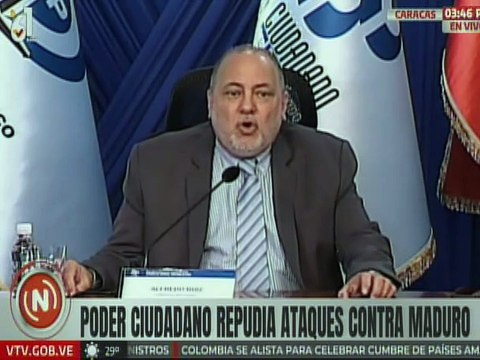 Defensoría del Pueblo rechaza todos los ataques imperialistas contra Venezuela y su presidente