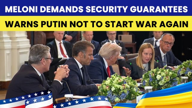 Meloni’s BIG Warning to Putin; SHOCKS Trump With ‘Italy’s With Ukraine’ U-Turn? ‘Russia Should Not…’