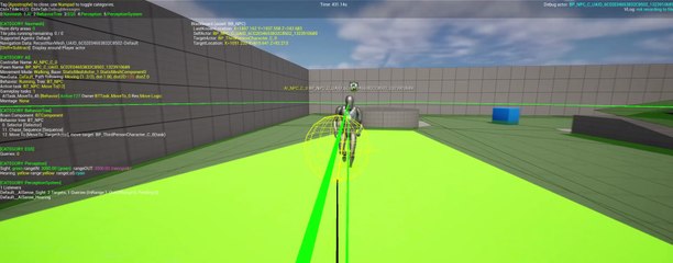 AI perception System (Sense, Hearing) , behaviour tree Unreal Engine Part 1