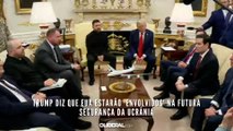 Trump diz que EUA estarão 'envolvidos' na futura segurança da Ucrânia
