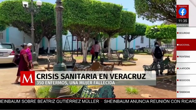 Brote sanitario en Veracruz provoca escasez de medicinas y limpieza de tanques en Tatahuicapan