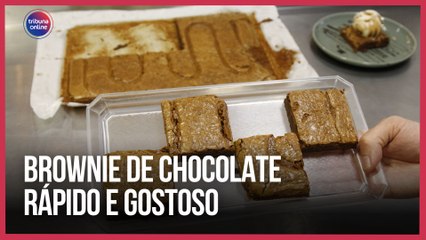 Brownie de chocolate rápido e gostoso | Como Fazer