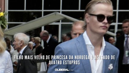 Filho mais velho de princesa da Noruega é acusado de quatro estupros