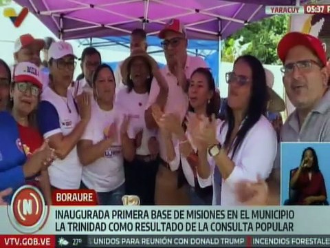 Yaracuy | Inauguran Bases de Misiones Socialistas Jorge Luis López en la comuna Trinidad Victoriosa