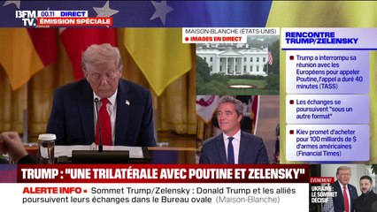 Sommet à la Maison-Blanche: Donald Trump annonce une réunion trilatérale avec Vladimir Poutine, Volodymyr Zelensky et lui-même
