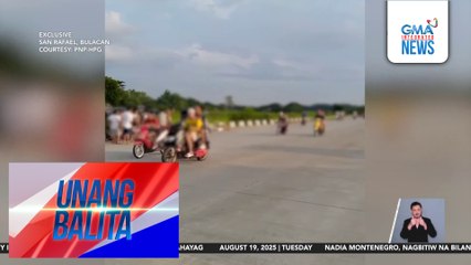 24 kabilang ang 12 menor de edad, bistado sa ilegal na karera | Unang Balita