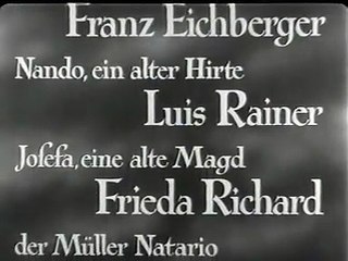 TIERRA BAJA, PELÍCULA COMPLETA SUBTITULADA EN ESPAÑOL, Leni Riefenstahl, 1954.