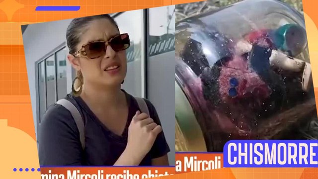 Romina Mircoli denuncia haber recibido objetos extraños