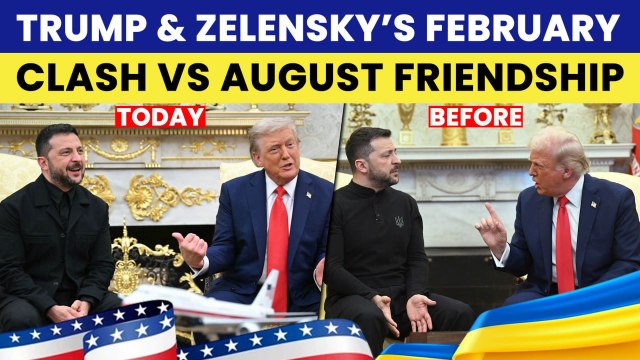 Trump & Zelensky’s Transformation: From Oval Office SHOUTING MATCH To Smiling Talks | What Changed?
