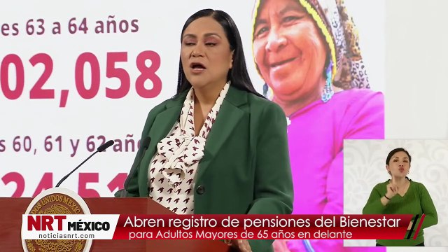 Abren registro de pensiones del Bienestar para Adultos Mayores de 65 años en delante