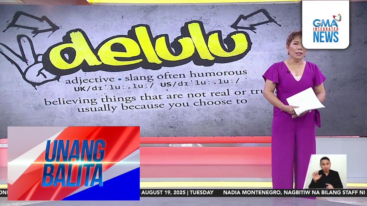 Ilang internet slang tulad ng "delulu," kabilan...