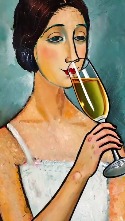 👉 Wine Lovers 🍷 Illustrated Characters | Fun & Cute Lifestyle Short | Viral Dailymotion 2025