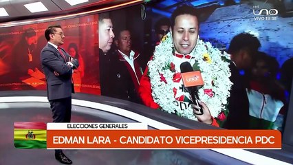 Edman Lara habla con la Red Uno