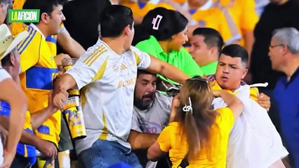 Tigres veta a aficionados involucrados en pelea tras partido ante América